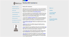 Desktop Screenshot of medicalbillassistance.com
